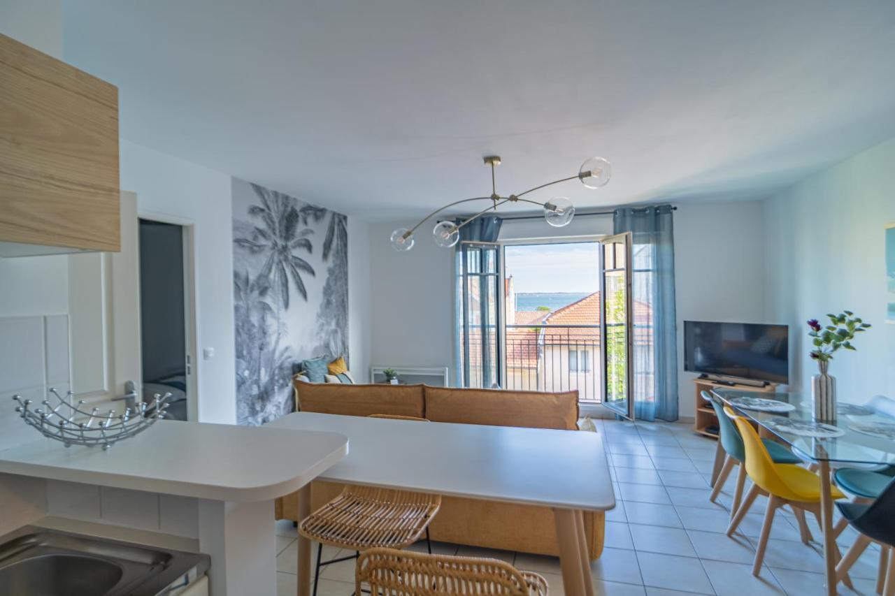 Down Center - Incroyable Vue Mer Proche Plage Arcachon Exterior photo